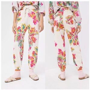 Saturday Sunday Anthropologie Camilla Floral Jogger Sweatpants